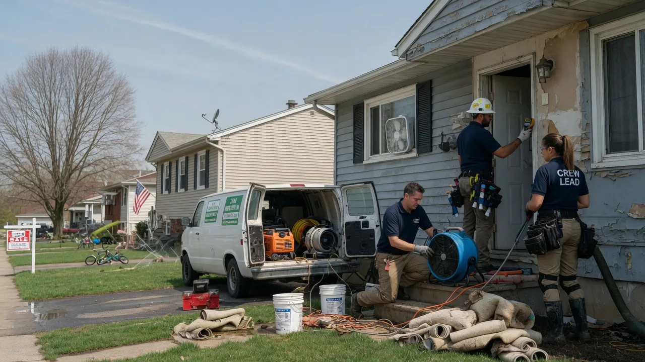Flood Cleanup in Fort George G Meade, MD near me