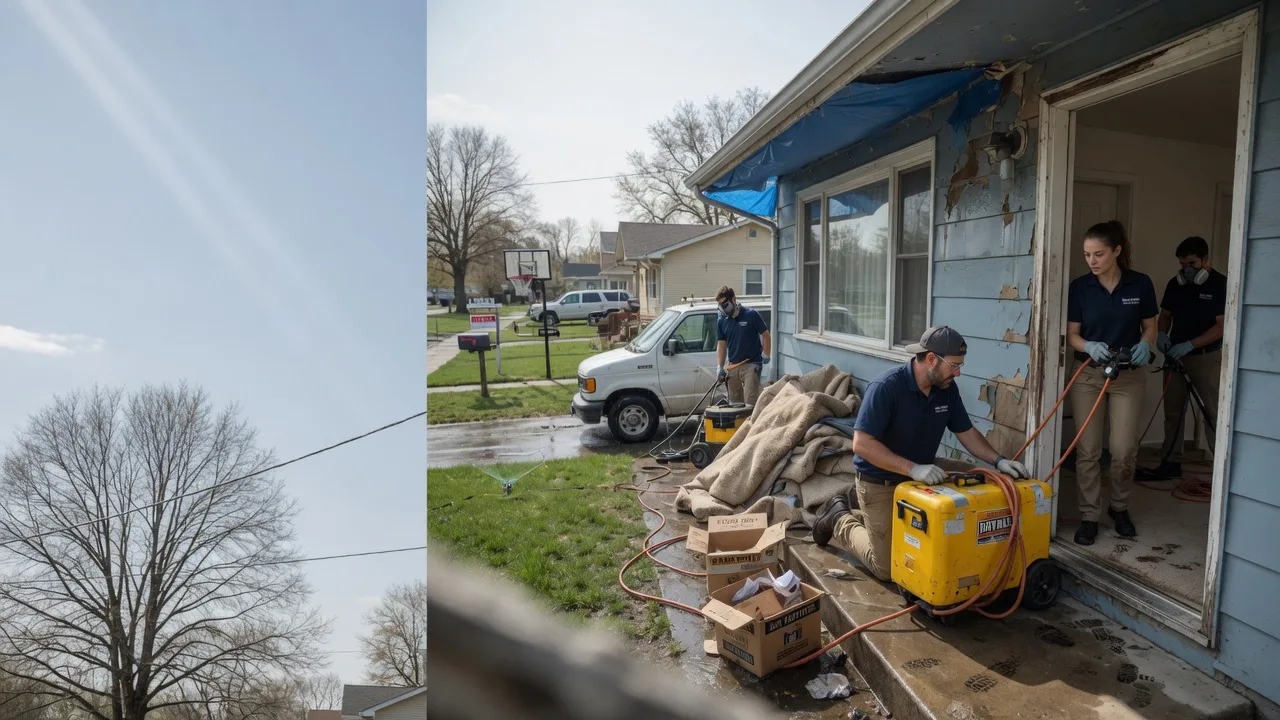 Basement Flood Cleanup in Fort George G Meade, MD near me